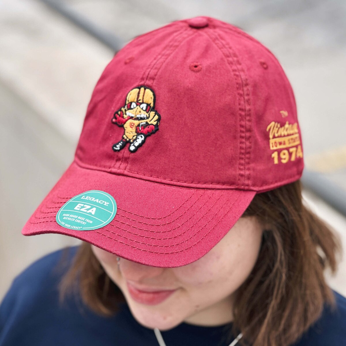 L2 Football Cy Cardinal Unstructured Hat